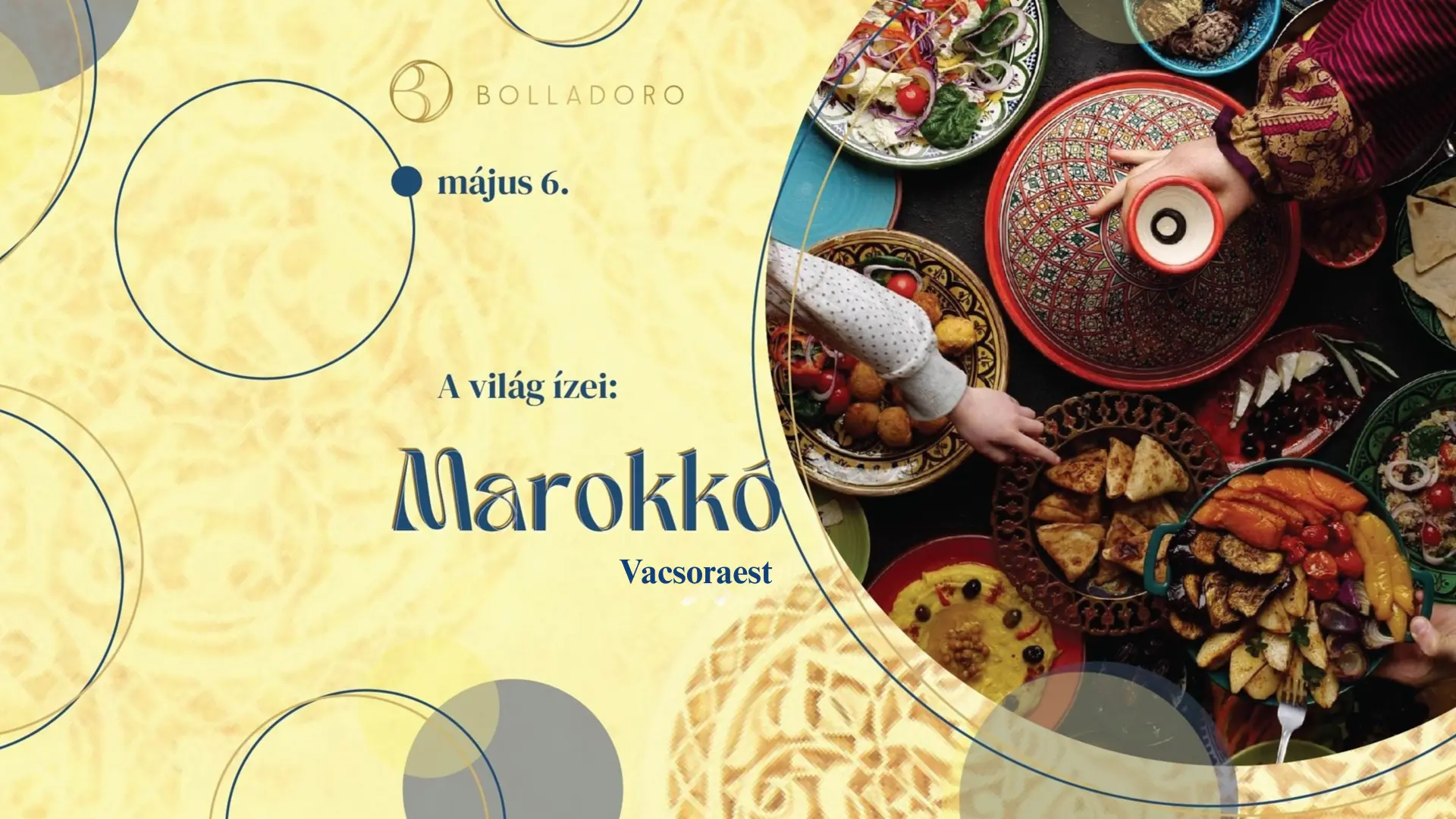 Marokkói vacsoraest plakátja, 2025. május 6.